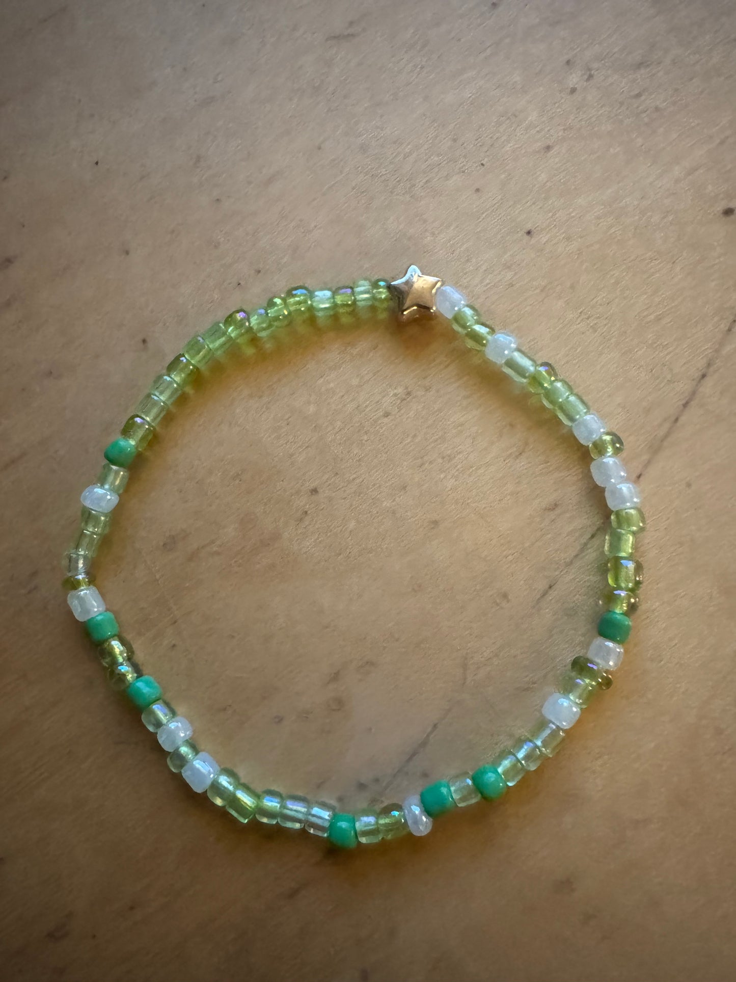 green bracelet