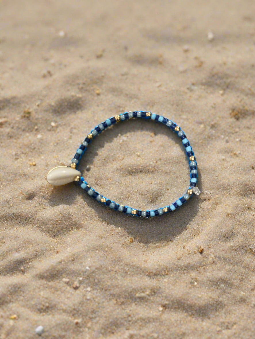 blue bracelet